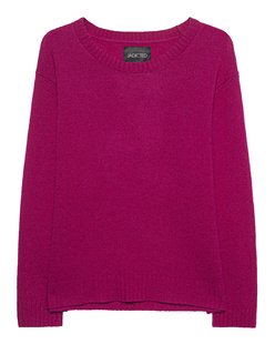 JADICTED Round Neck Fuchsia