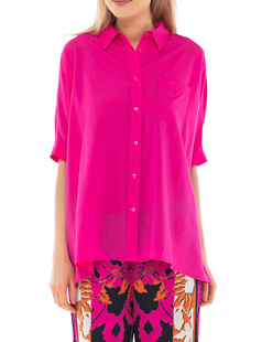 JADICTED Short Sleeve Magenta Pink