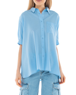 JADICTED Short Sleeve Skyblue