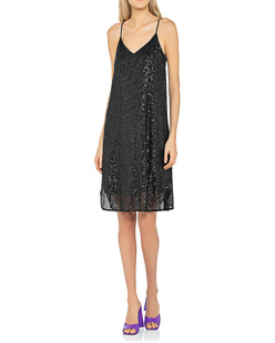 JADICTED Short Sequin Black