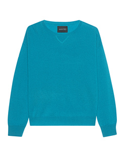 JADICTED Round Neck Turquoise