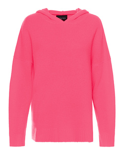 JADICTED Cashmere Oversize Hood Neon Pink