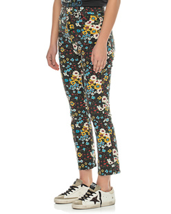 MOTHER High Waisted Smokin Pushing Daisies Multicolor