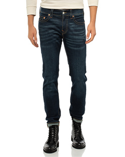 TRUE RELIGION Rocco Relaxed Skinny Dark Wash Muddy