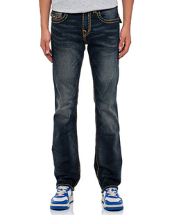 TRUE RELIGION Ricky Flap Relaxed Straight Blue