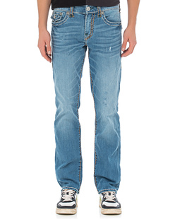 TRUE RELIGION Ricky Flap Super T Medium Wash Blue