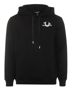 TRUE RELIGION Logo Backprint Black