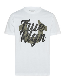 TRUE RELIGION Horse Logo Optic White