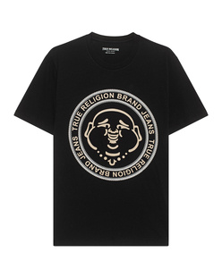TRUE RELIGION Buddha Face Black