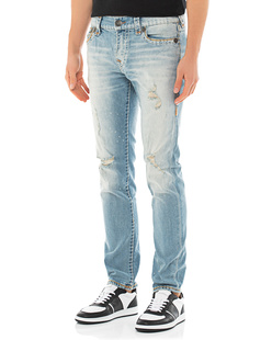 TRUE RELIGION Rocco With Flap Super T Inseam Light Blue