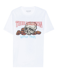 TRUE RELIGION Skull White