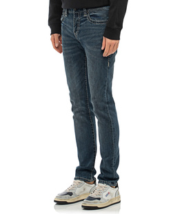 TRUE RELIGION Rocco Relaxed Skinny Slate Dark Wash