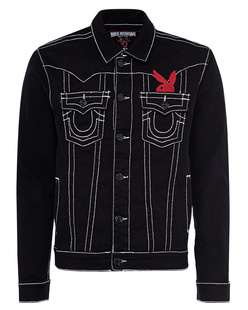 True Religion x Playboy World Tour Jimmy Big Bunny Black Rinse