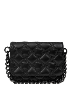 LALA BERLIN Mauvi Shoulder Lalagram Black 