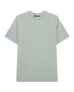 TRUSTED HANDWORK Organic Cotton Round Neck Faded Moss