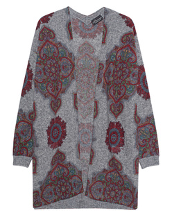 PRINCESS GOES HOLLYWOOD Deco Print Cardigan Grey