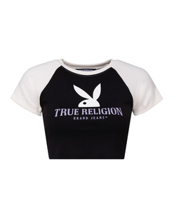 True Religion x Playboy World Tour Baby Washed Black