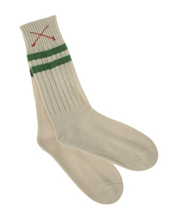 Mell-O Sporty Sock Off-White Indigo