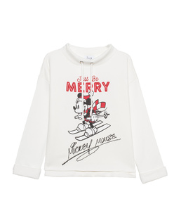PRINCESS GOES HOLLYWOOD Mickey Christmas Off White