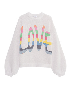 FROGBOX Love Wool Knit Star White