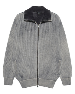 AVANT TOI Wool Cashmere Zipper Grey