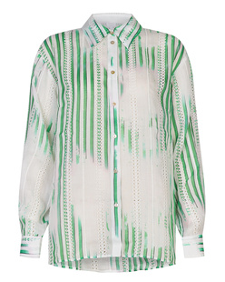 LALA BERLIN Banja Translucent Stripe Green
