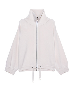 (THE MERCER) N.Y. Cashmere Zip Ivory