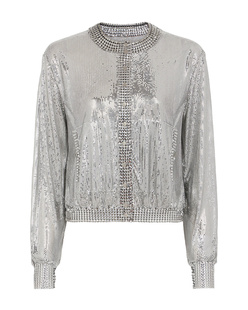 Rabanne Pixel Bomber Silver