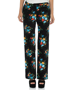 Rabanne Pantalon Floral Multicolor