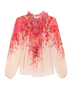 ZIMMERMANN High Tide Billow Pink Multicolor 