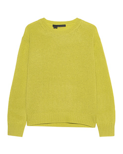 360 CASHMERE Averill Crew Neck Citrine