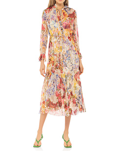 ZIMMERMANN Wonderland Tubular Midi Multi Floral