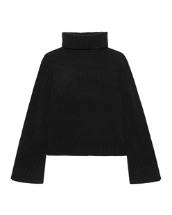 360 CASHMERE Eliora Cowl Neck Black