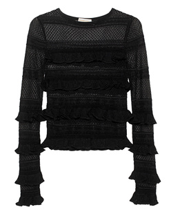ZIMMERMANN Wonderland Frill Top Black