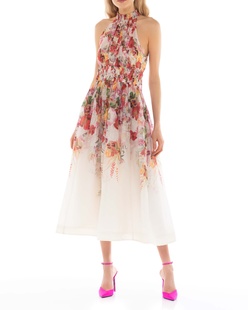 ZIMMERMANN Wonderland Halter Elka Polly Ivory Print