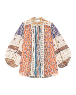 ZIMMERMANN Devi Spliced Billow Paisley Multicolor