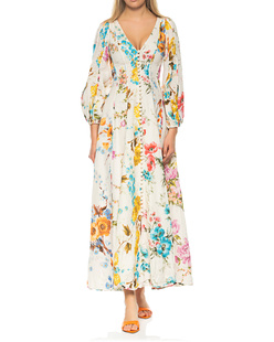 ZIMMERMANN Halcyon Panelled Maxi Spliced Multicolor