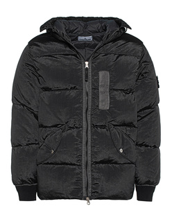 STONE ISLAND  NY Down Hooded Anthracite