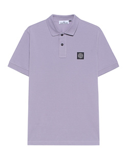 STONE ISLAND Basic Polo Light Lilac