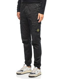 STONE ISLAND Cargo Logo Black