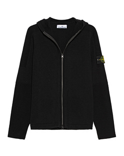 STONE ISLAND Zip Black