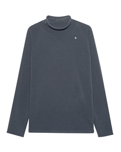 STONE ISLAND Turtle Neck Stellina Wool Grey