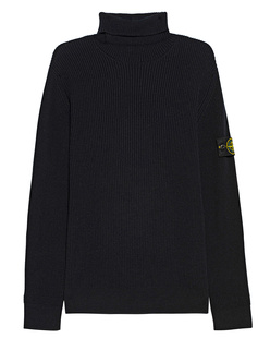 STONE ISLAND Rib Turtle Neck Navy
