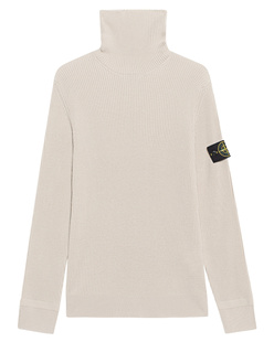 STONE ISLAND Rib Turtle Neck Beige