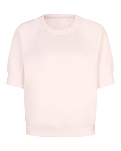 JUVIA Michaela Fleece Short Sleeve Cold Blush
