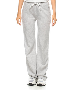 JUVIA Charly Fleece Straight Leg Grey Melange