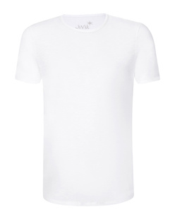 JUVIA Leo Crew Slub White