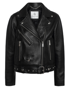 ANINE BING Benjamin Moto Black