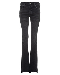 ANINE BING Tristen Slim Boot Stoned Black