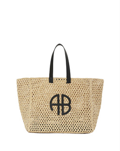 ANINE BING Large Rio Tote Raffia Natural